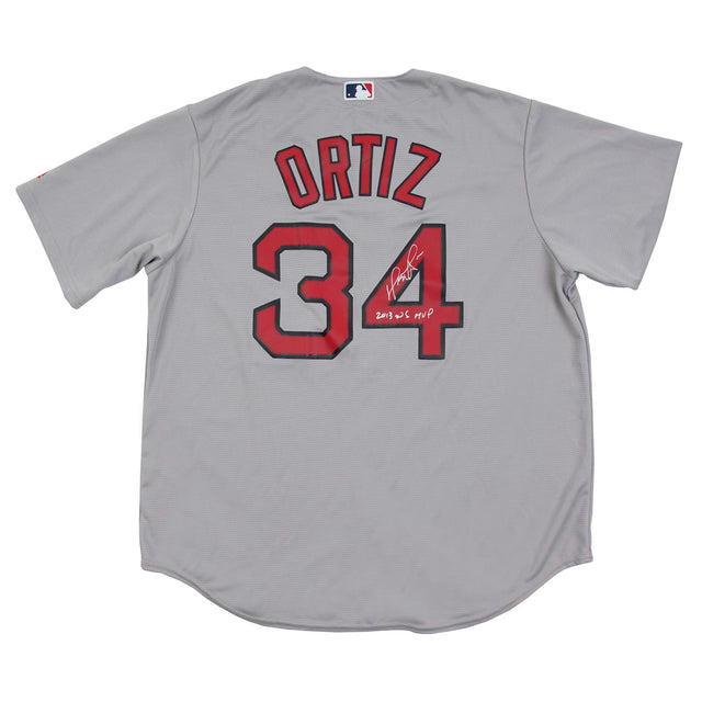 David Ortiz Autographed Jersey