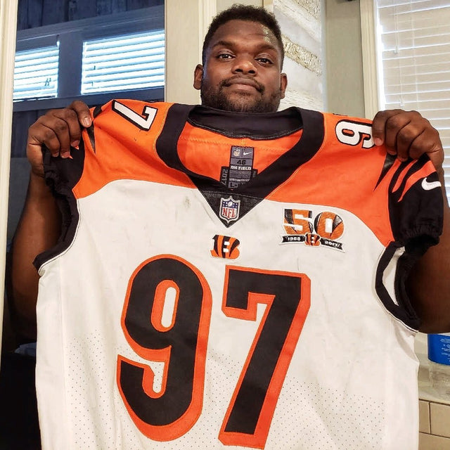 Geno Atkins Game Used Jersey