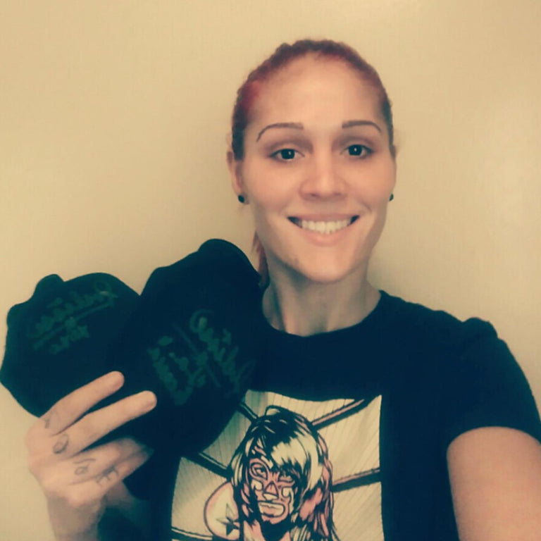 Ivelisse "La Sicaria" Autographed Pads