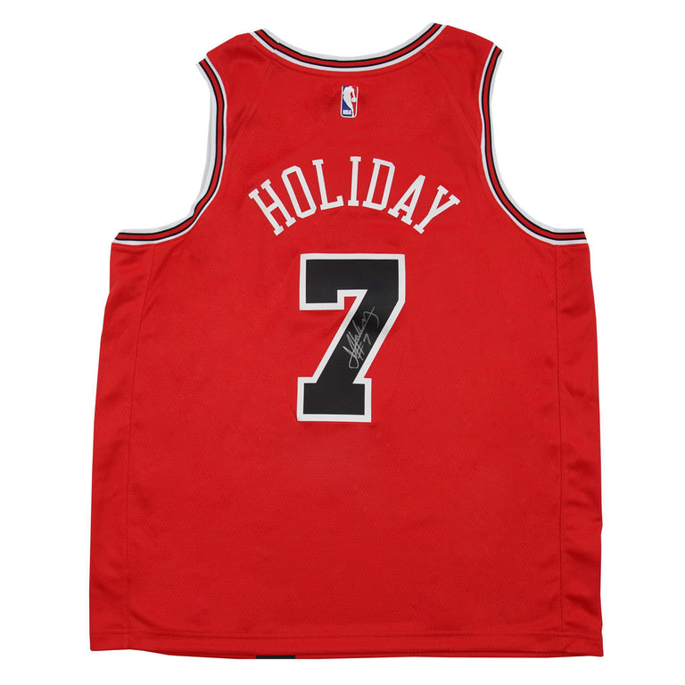 Justin Holiday Autographed Jersey