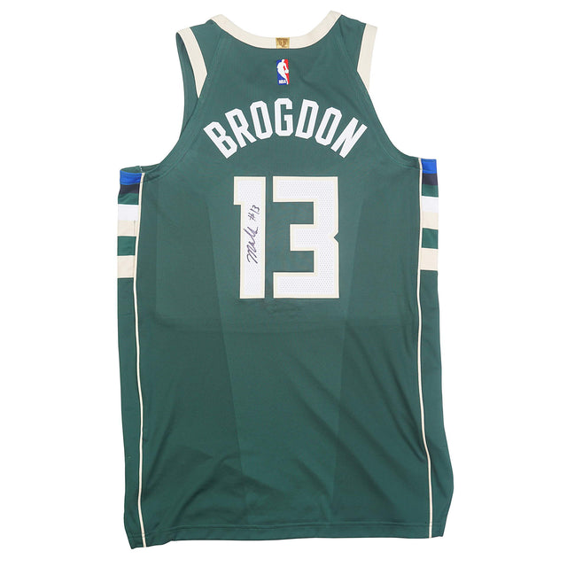 Malcolm Brogdon Autographed Game Worn Jersey