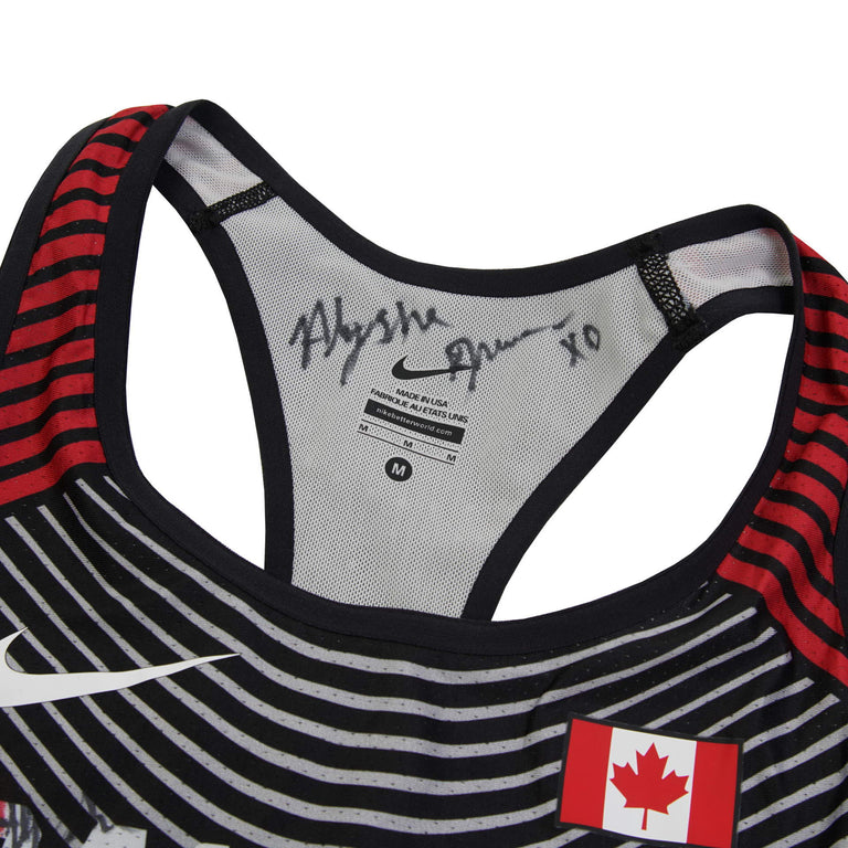 Alysha Newman Autographed Jersey