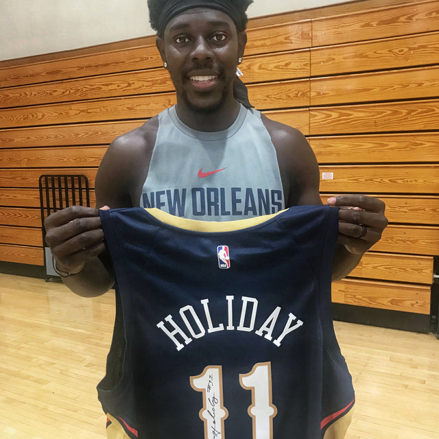 Jrue Holiday Autographed Jersey