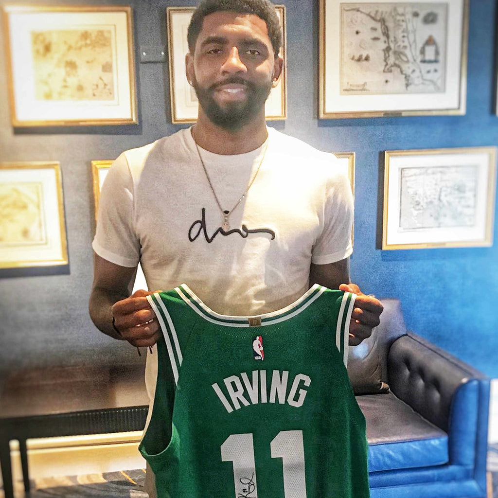 Kyrie Irving Boston Celtics NBA Original Autographed Jerseys for sale