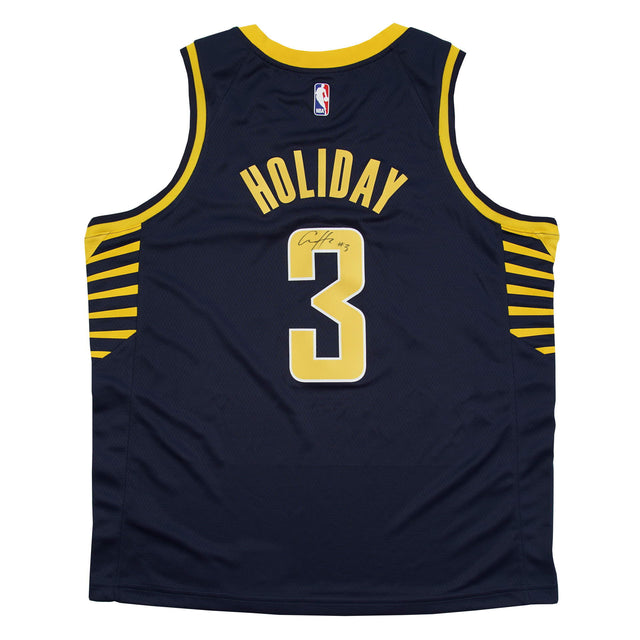 Aaron Holiday Autographed Jersey
