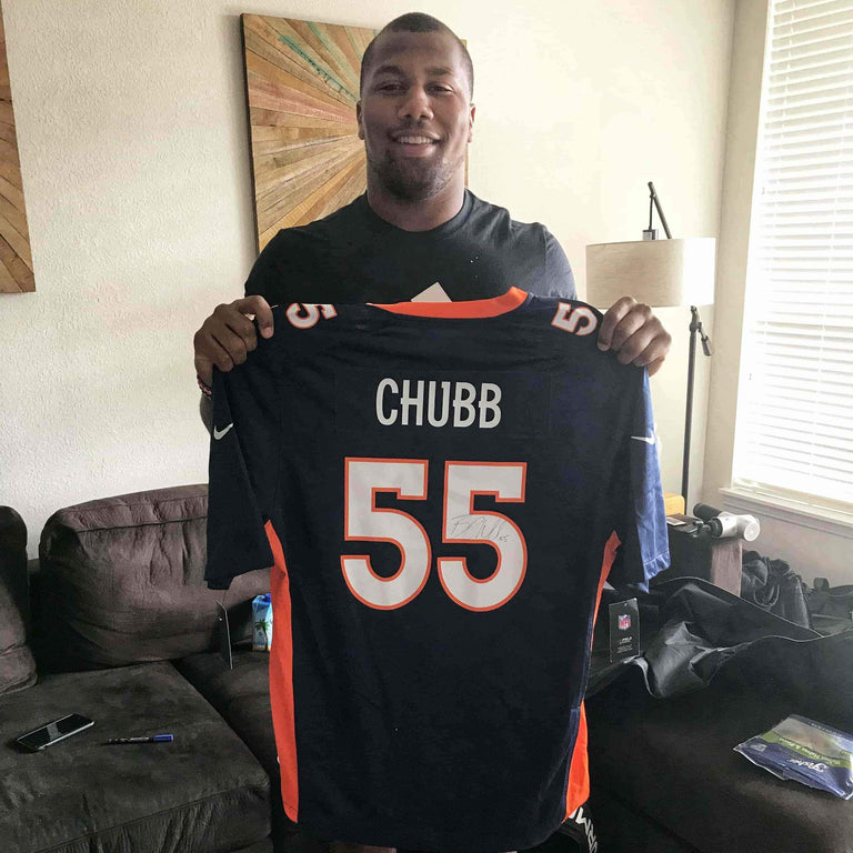 Bradley Chubb Autographed Jersey