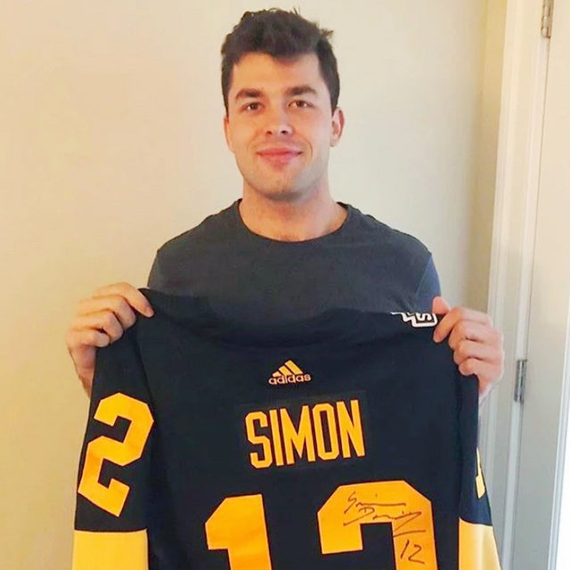 Dominik Simon Autographed Jersey