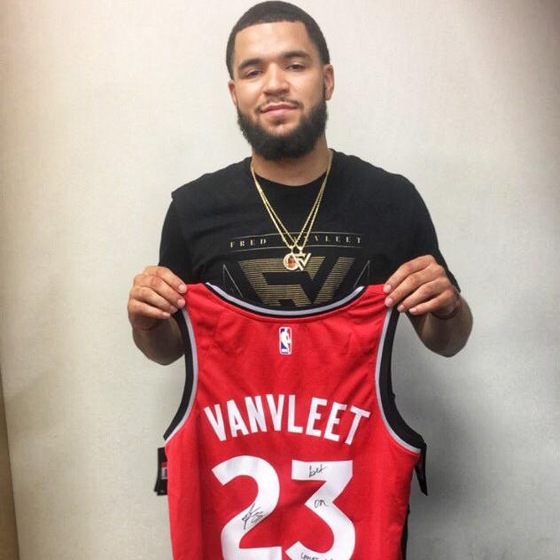 Fred VanVleet Autographed Jersey