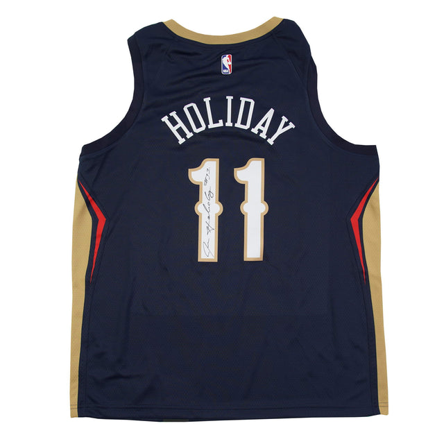 Jrue Holiday Autographed Jersey