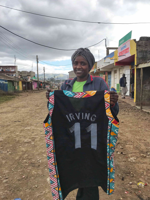 Kyrie Irving Custom Kenyan Jersey
