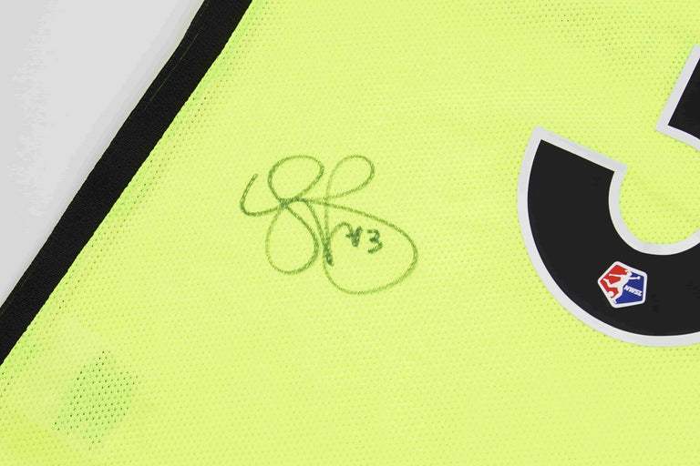 Lauren Barnes Autographed Jersey