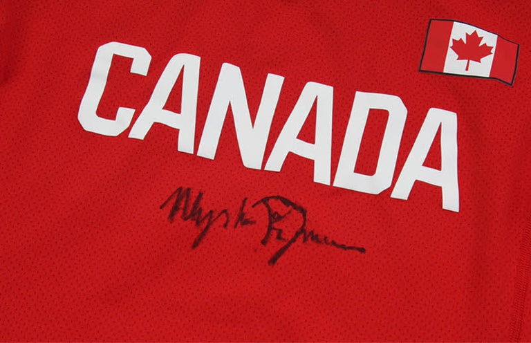 Alysha Newman Autographed Jersey