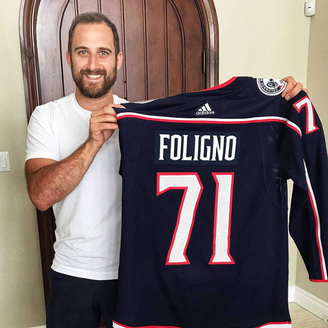 Nick Foligno Autographed Jersey