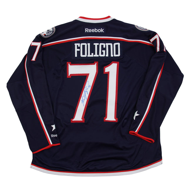 Nick Foligno Autographed Jersey