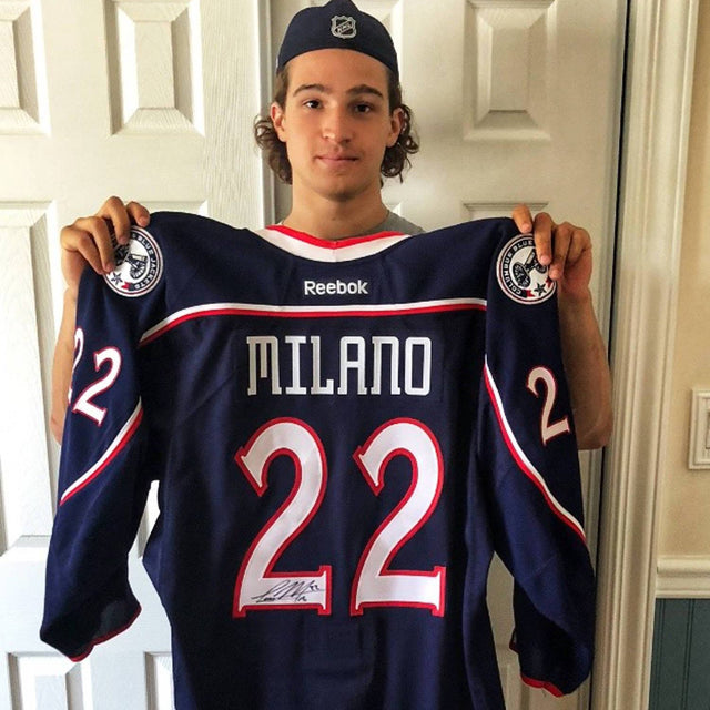 Sonny Milano Autographed Jersey