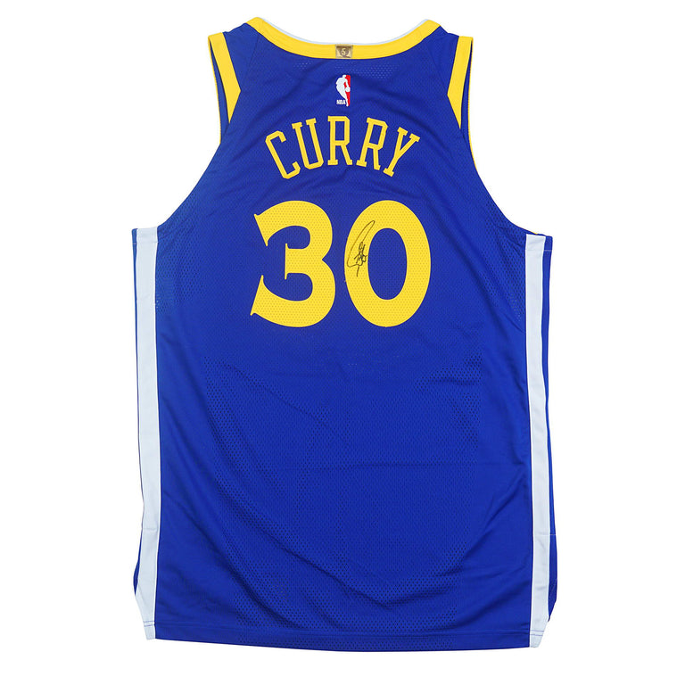 Stephen Curry Autographed Jersey